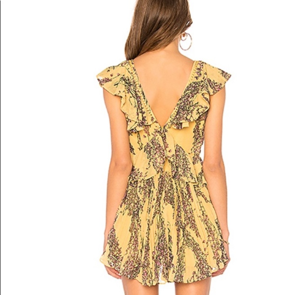 KEEPSAKE FLORAL RUFFLE PLAYSUIT - Picture 2 of 7